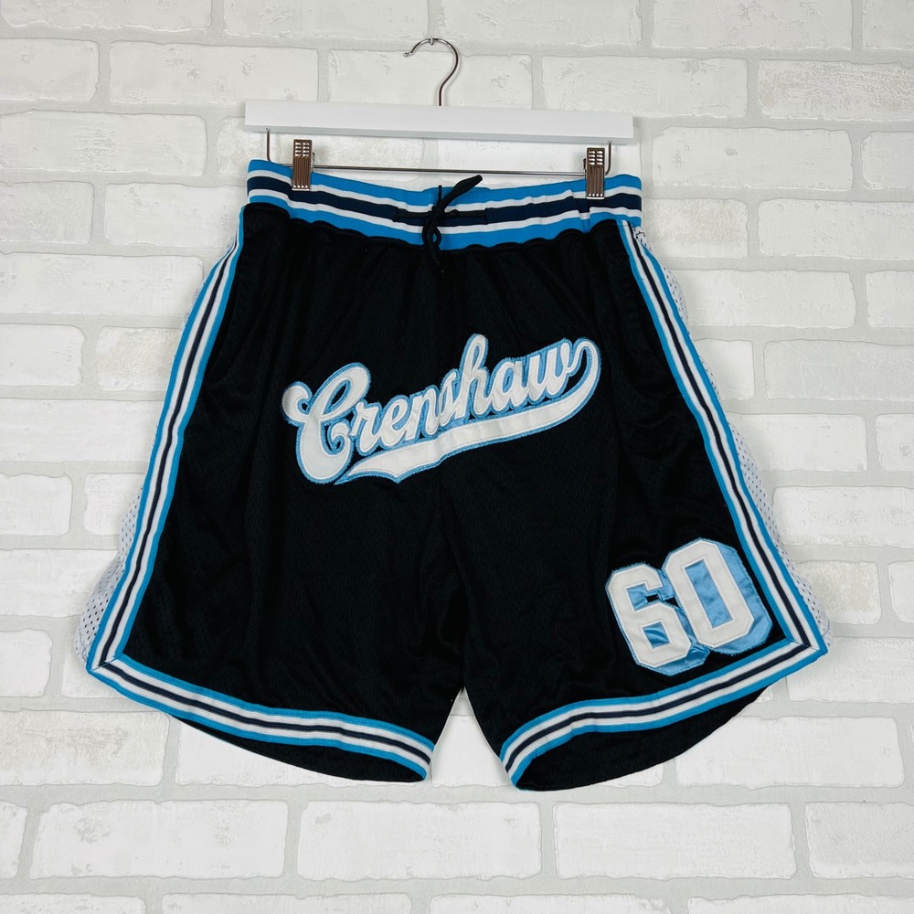 Headgear Classics Nipsey Hussle Crenshaw 60 Basketball Shorts Mens Medium Black